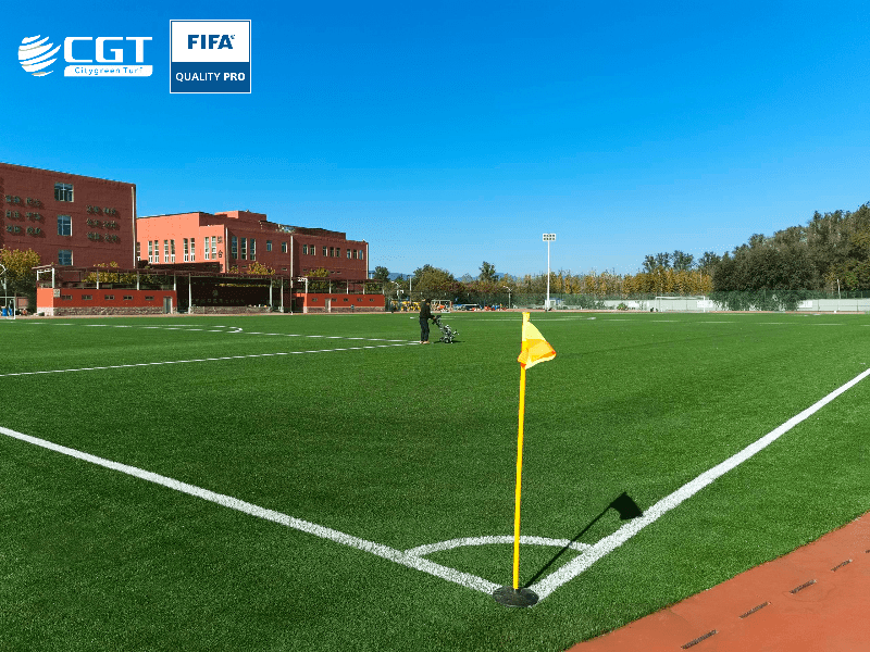 synthetic soccer field turf