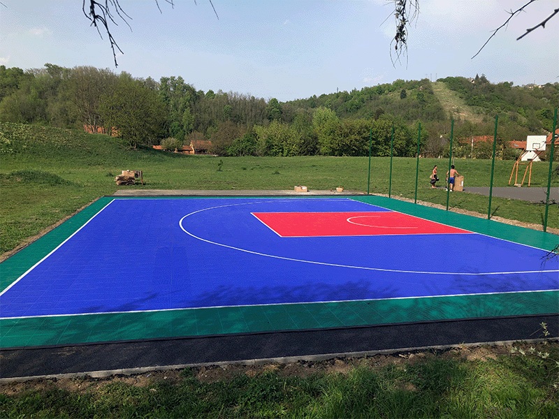 Multi-sport Game Court Tiles