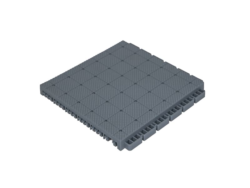 grey Interlocking Tiles