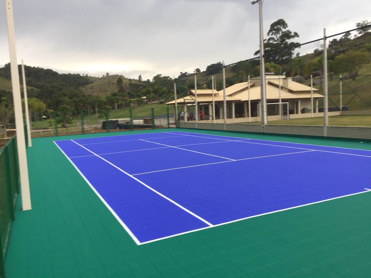 Tennis Court Interlocking Tiles