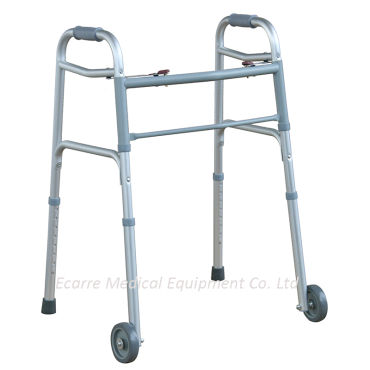 Aluminum Two Button Folding Walker WR3110W5