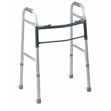 Aluminum Two Button Walker WR3110