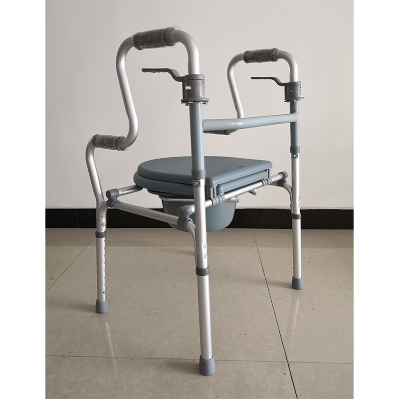 Folding Walker With Commode WR3240