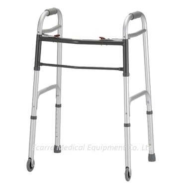 Aluminum Two Button Folding Walker WR3110W3