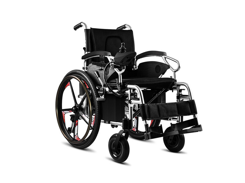 Tips for manipulating electric wheelchair up and downhill and matters needing attention