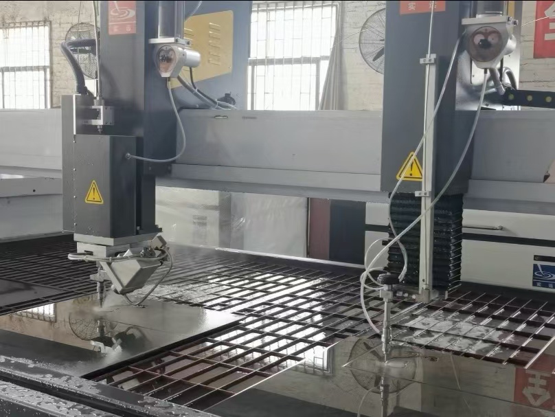 Double-head Water Jet Cutting Machine