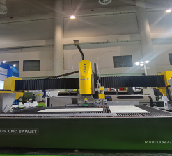5 axis Blade Saw and 5 axis Waterjet Machine