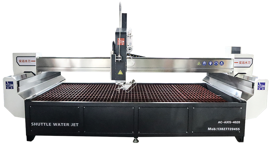 Станок для гидроабразивной резки с ЧПУ под углом 45 градусов