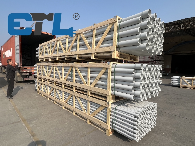 ETL UL-rated PVC electrical conduit