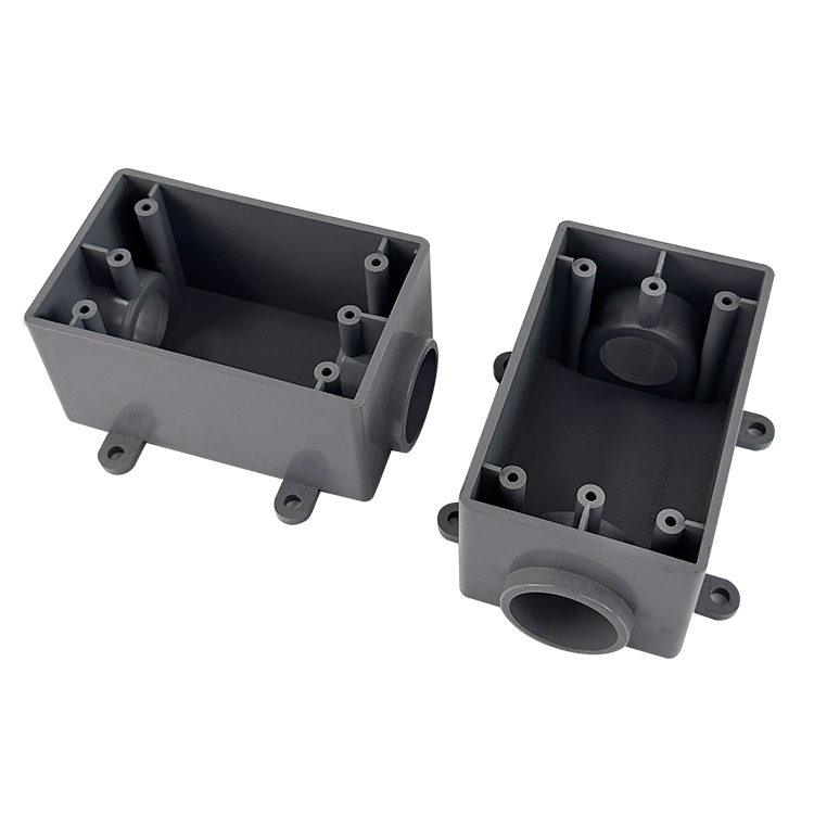 1 GANG OUTLET BOX 2 STRAIGHT WAY
