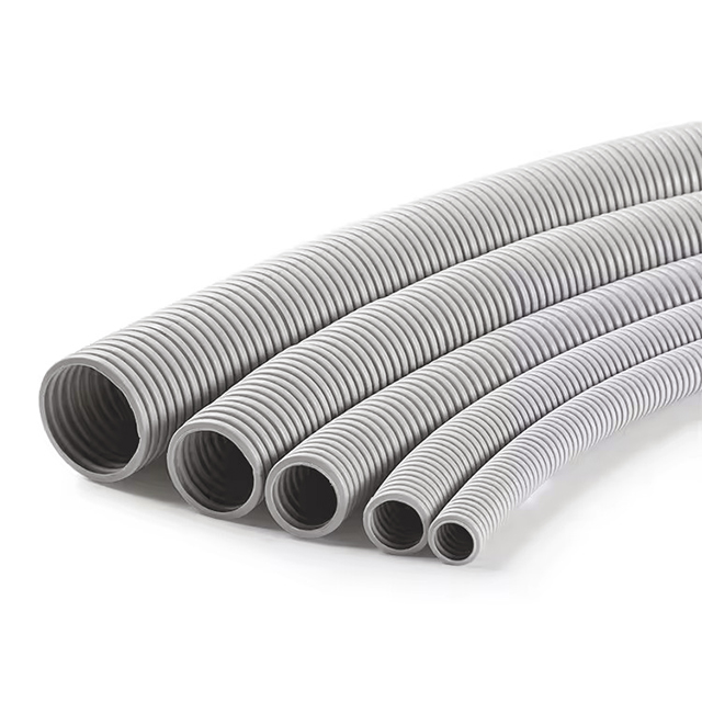 PLASTIC PROFILE SINGLE SCREW CORRUGATED PIPE