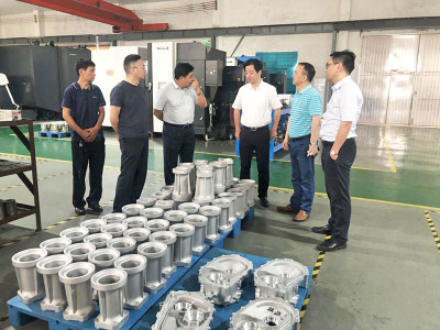 Leaders Of Development Zone Of Nantong City, Jiangsu Province Came To Our Company To Visit And Guide The Work