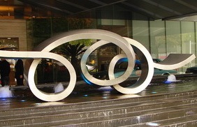 Stainless Steel Outdoor Sculpture