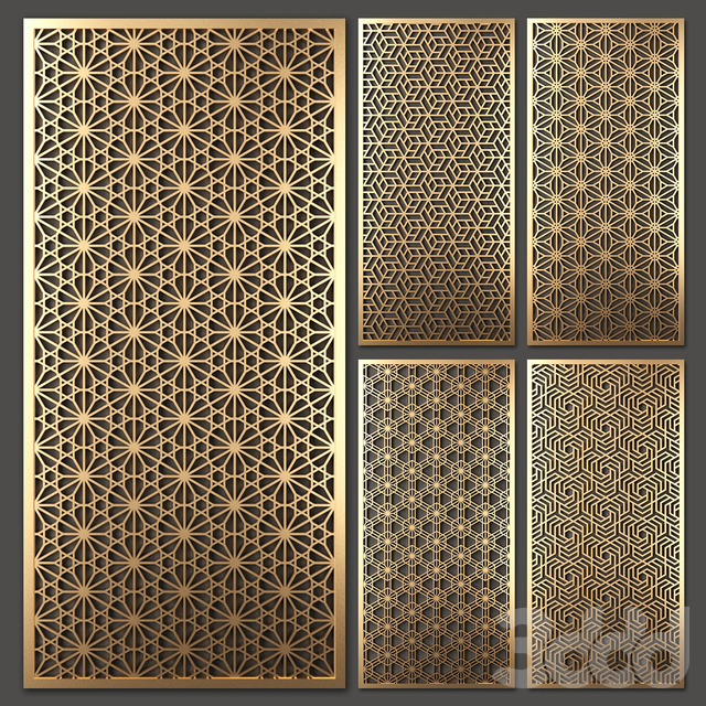 Stainless Steel Laser Cut Screen Designs