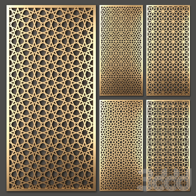 Stainless Steel Laser Cut Metal Screen Panel