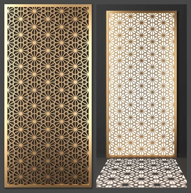 Stainless Steel Laser Cut Decorative Wall Panel