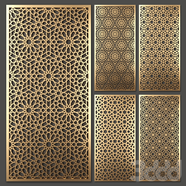 Stainless Steel Laser Cut Screen Designs