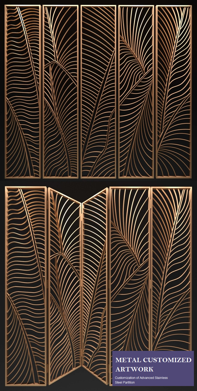 Stainless Steel Laser Cut Decorative Panel