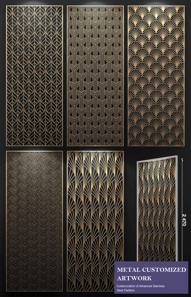 Stainless Steel Laser Cut Decorative Panel