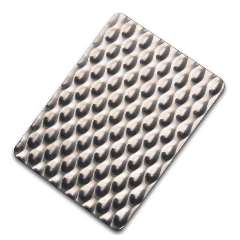 2WL 5WL 6WL Embossed Stainless Steel Plate