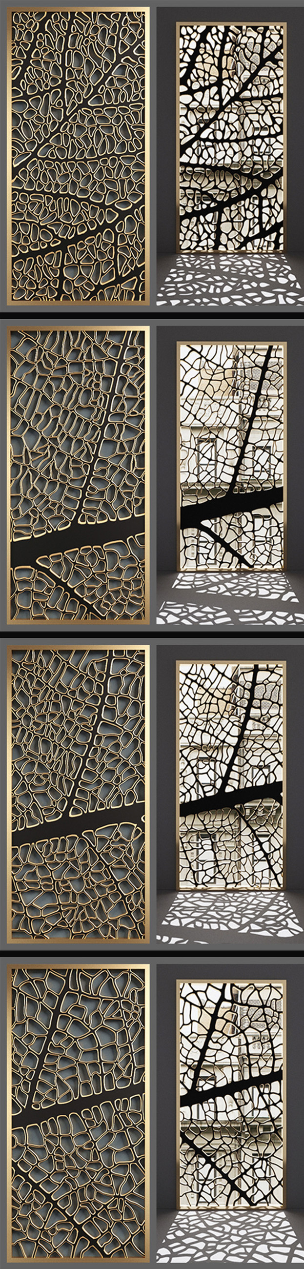 Stainless Steel Laser Cut Wall Panel