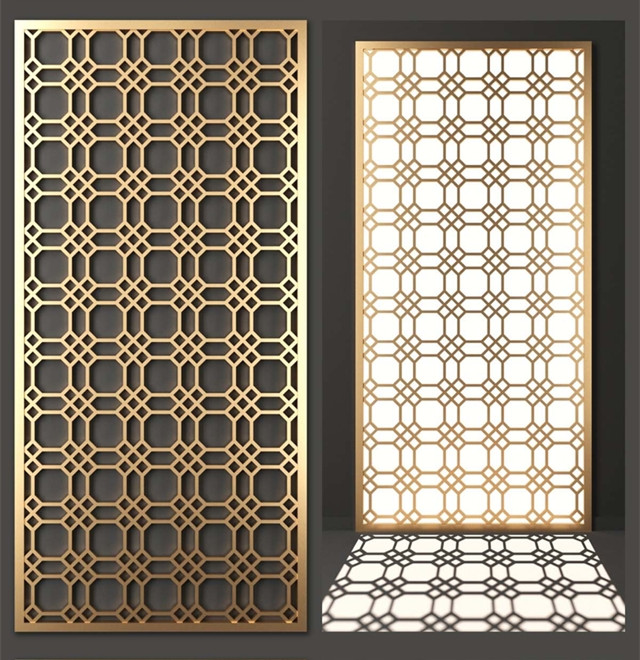 Stainless Steel Laser Cut Screen Design