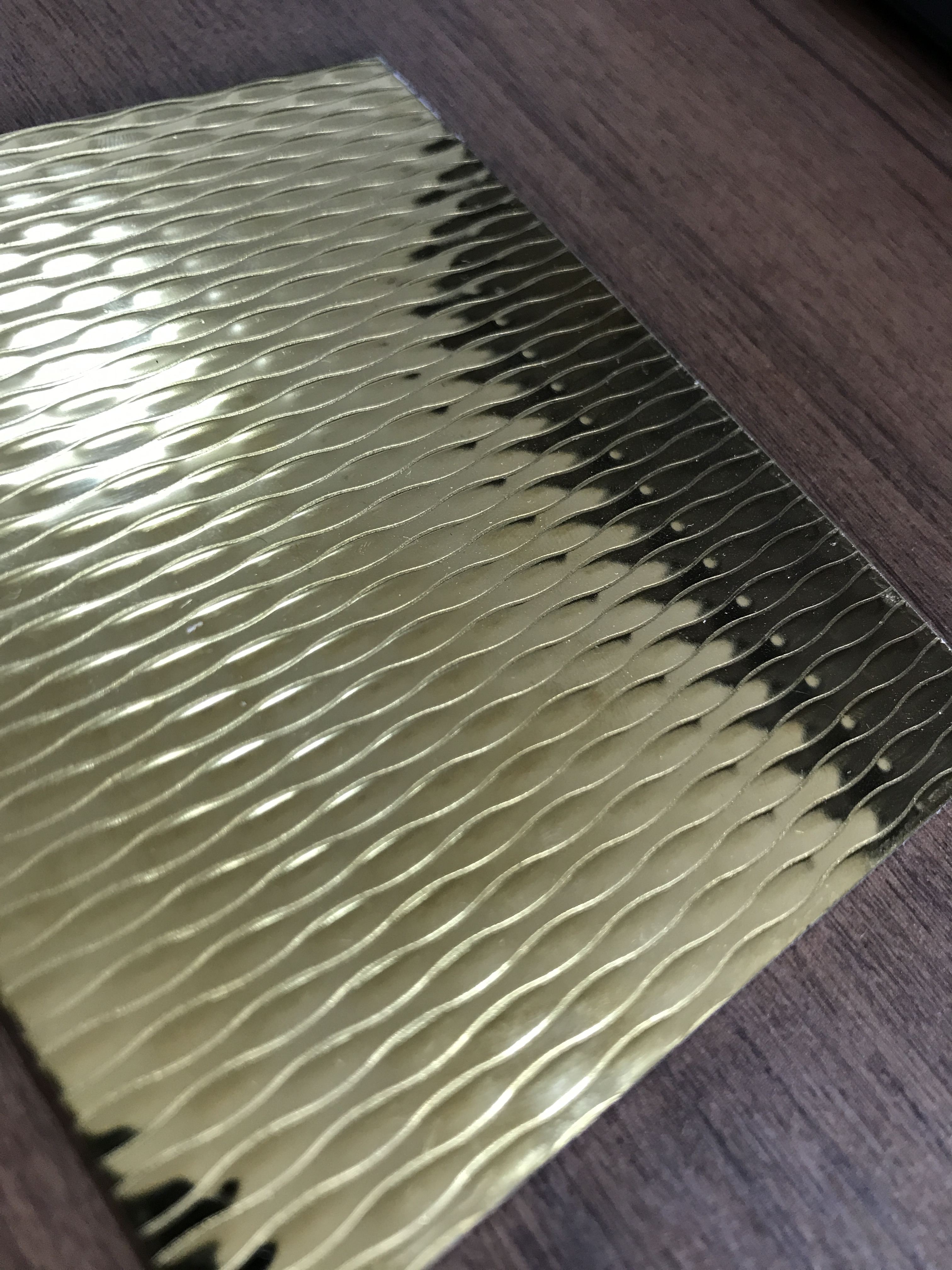 2WL 5WL 6WL Embossed Stainless Steel Plate