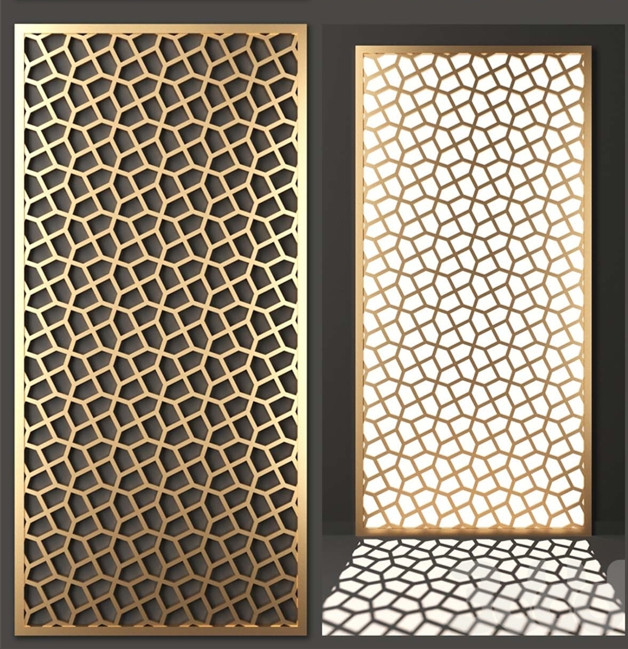 Stainless Steel Laser Cut Screen Design