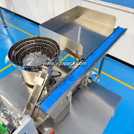 1 Bowl Counting Packing Machine with Manual Feeding Belt -Chocolate  (4)
