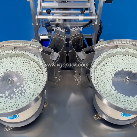 2 Bowl Counting Packing Machine-Mint Candy (2)