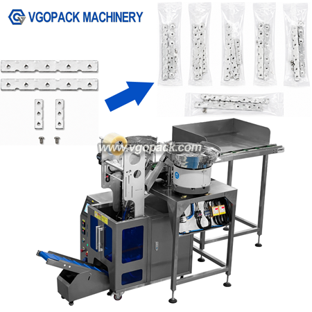 2 Bowl Counting Packing Machine with Manual Feeding Belt-Hardware (8)