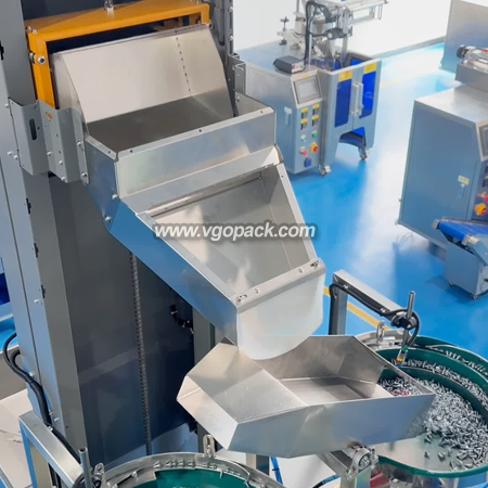 2 Bowl Hardware Counting Packing Machine with Single Bucket Elevator-Self Tapping Screw (3)