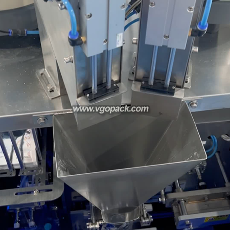 2 Bowls Premade Bag Counting Packing Machine-Compressed Candy (2)