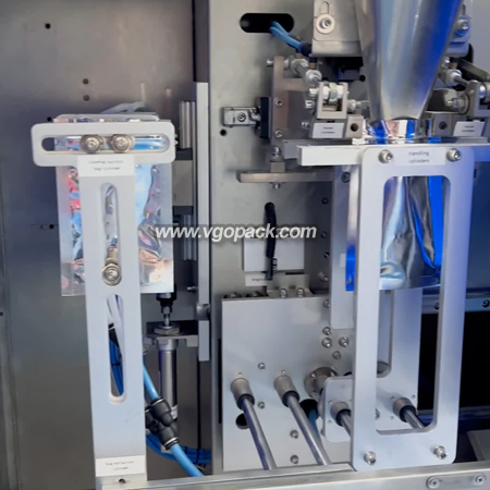 2 Bowls Premade Bag Counting Packing Machine-Compressed Candy (6)