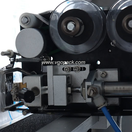 2 Heads Auger Weigher Weighing Packing Machine-Ice (3)