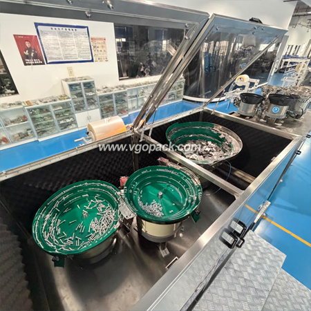 3 Vibration Bowls Automatic Counting Packing Machine with Noise Cover-Hardware Parts (6)