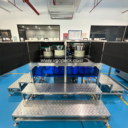 3 Vibration Bowls Automatic Counting Packing Machine with Noise Cover-Hardware Parts (7)