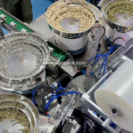 4 Bowl Counting Packing Machine with Manual Feeding Belt -Hardware (5)