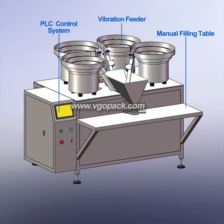 4 Bowls Autmatic with Manual Bagging Machine- Plastic Part (6)