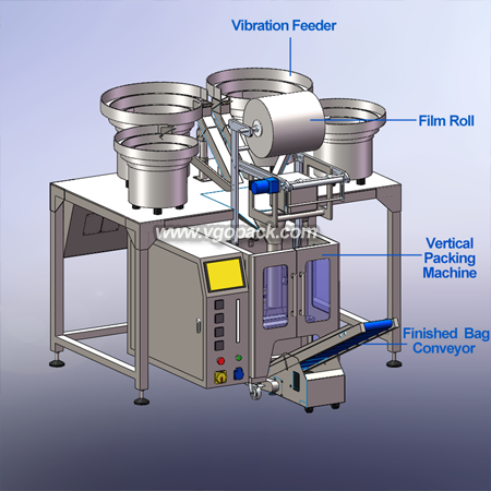4 Bowls Counting Packing Machine-Hardware (2)
