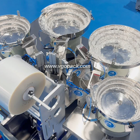 4 Bowls Counting Packing Machine-Plastic Connector (2)