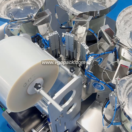 4 Bowls Counting Packing Machine-Plastic Connector (3)