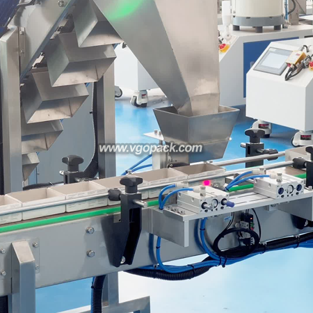 4 Vibration Bowls Automatic Counting Cartoning Boxing Line-Hardware (6)