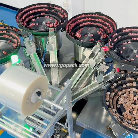 5 Bowl Candy Counting Packing Machine-Gummy Candy (2)