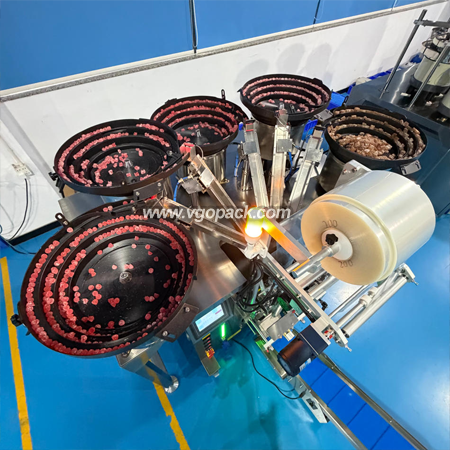 5 Bowl Candy Counting Packing Machine-Gummy Candy (3)