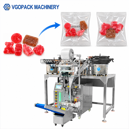 5 Bowl Candy Counting Packing Machine-Gummy Candy (9)