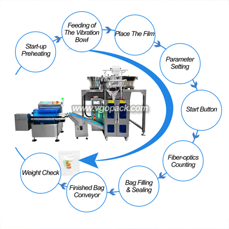 5 Bowl Counting Packing Machine-Capsule (8)