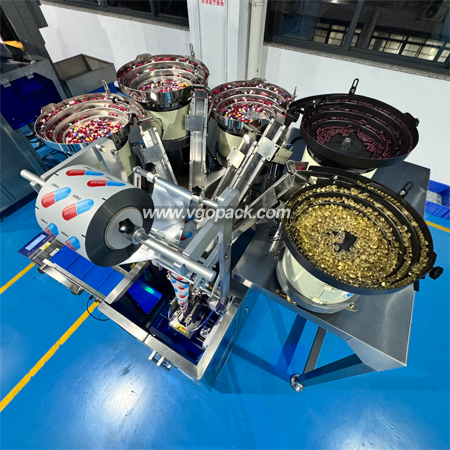 5 Bowls Counting Packing Machine-Capsule (4)