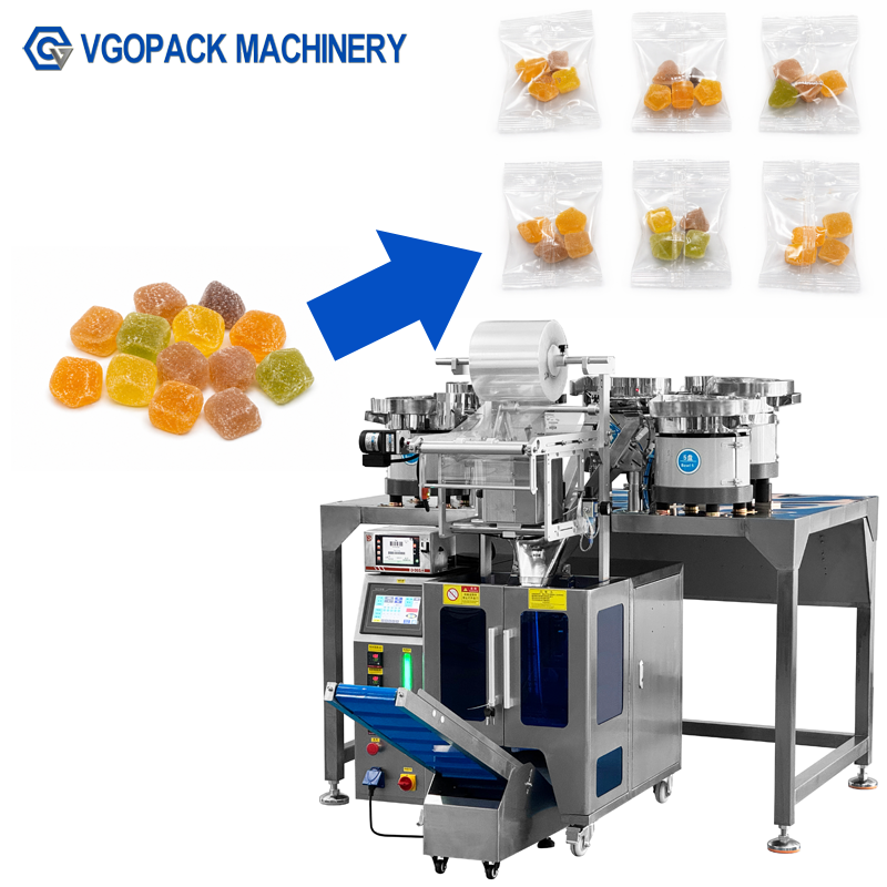 5 Bowls Counting Packing Machine-Gummy Candy
