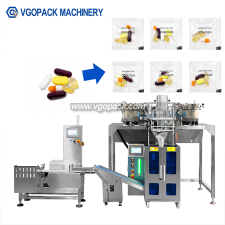 6 Bowl Counting Packing Machine-Capsule (2)
